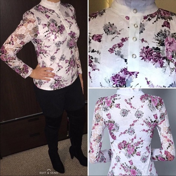 Beautiful lace blouse - Picture 1 of 1